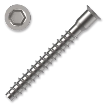 Vrut Vrut nábytkový konfirmát 7 x 40 mm 100 ks