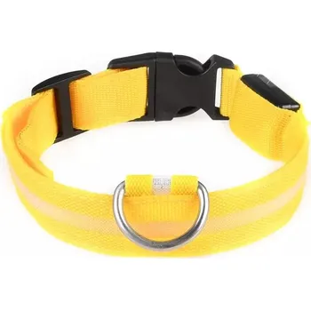 Obojek pro psa Materiálový obojek pro psa s reflexními prvky Surtep Animals, velikost XL