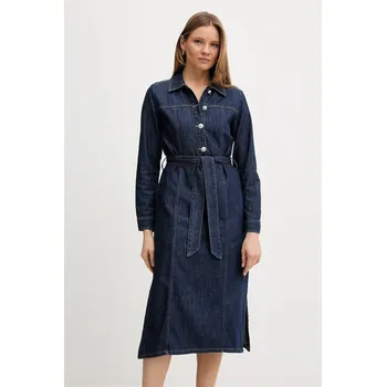 Dámské šaty Džínové šaty Dkny DJ5D9142 námořnická modř 59J, vel. XS