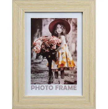 Rám na obraz FANDY Plastový rámeček Scala 15x21 1 béžový