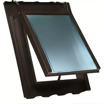 střešní výlez Střešní vikýř (výlez) pro Terran Danubia, Bramac Římská, 50x60 cm, černá