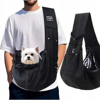 Obraz TAŠKA NA RAMENO PRO NOŠENÍ ZVÍŘECÍHO PSA PŘEPRAVKA BATOH NOSÍTKO