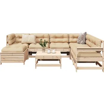 Zahradní lavice zahrada-XL 8dílná zahradní sedací souprava masivní borovice 3250596