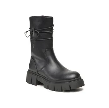 Dámské kozačky Polokozačky Jenny Fairy WS5816-03 Černá 38