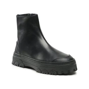 Dámské kozačky Polokozačky Patrizia Pepe 8Y0016/L011-K103 Černá 40