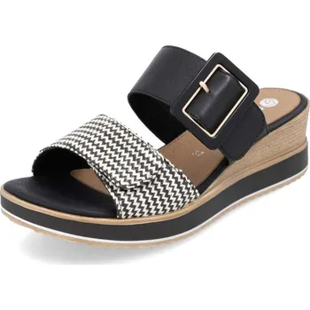 Dámské pantofle Rieker Dámské nazouváky REMONTE D6463-03 černá S6 44