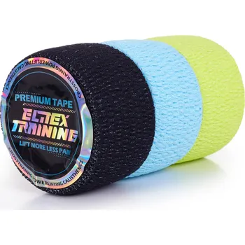 Tejpovací páska ELITEX TRAINING Sportovní páska Elitex Training Cookie 38mmx7m Pack 3
