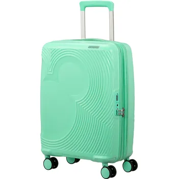 American Tourister Mickey Magic 55cm Spinner rozšiřitelný Zelená Mickey Jelly Mint 37/44 L