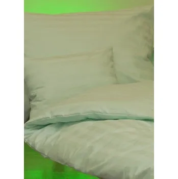 Povlečení Tkané pruhované povlečení Atlas Grádl 25 mm – 100 % bavlna, praní 95 °C, hotelové 140 × 200 + 70 × 90 cm Zapínání: Hotelový uzávěr