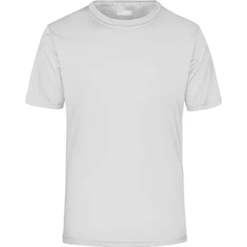 Pánské tričko James&amp;Nicholson Pánské funkční triko JN358 White XXL