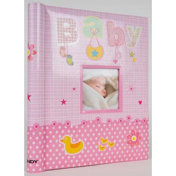 Fotoalbum FANDY Fotoalbum samolepicí 22,5x28 cm 40 stran dětské Duckling 2 růžové