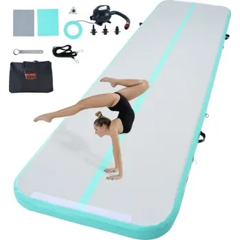 podložka na cvičení Nafukovací gymnastická podložka Air Track 4 m s pumpou