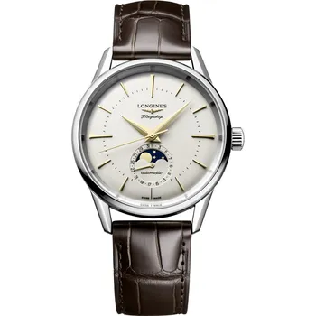 Módní doplněk Longines Flagship Heritage Moonphase L4.815.4.78.2