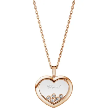Náhrdelník Zlatý Přívěsek Chopard Happy Diamonds 79A039-5001