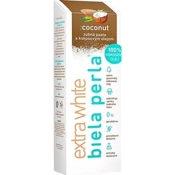 zubní pasta BIELA PERLA Extra White Coconut 75 ml