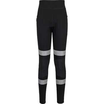 Dámské legíny PORTWEST KX KX381 / Dámské reflexní legíny - černá XXL