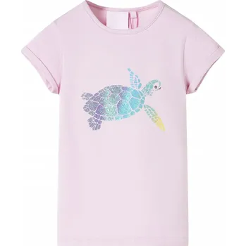 Dětské tričko šeříkové 116 - 8721012007574