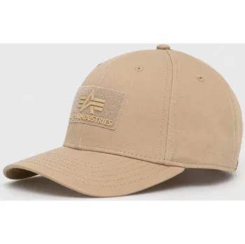 Čepice Bavlněná čepice Alpha Industries 168903.14 béžová 12X, vel. ONE SIZE