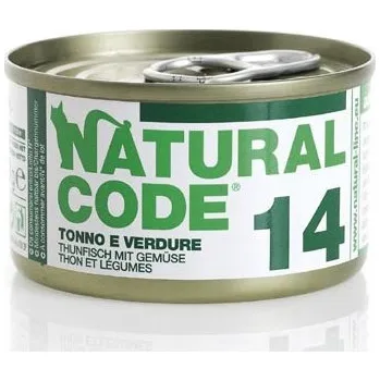 Krmivo pro kočku Natural Code krmivo mokrá - tuňák - 0,15 kg