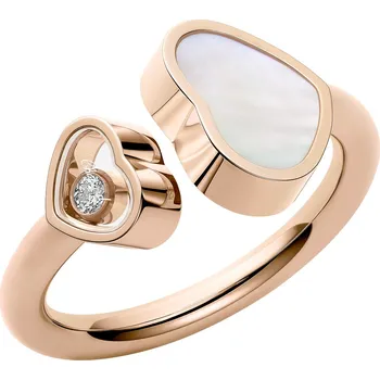 Šperk Zlatý Prsten Chopard Happy Hearts 829482-5316