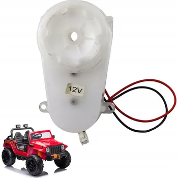 Dětské elektrovozidlo MOTOR S PŘEVODOVKOU PRO OTÁČENÍ 12V 5500RPM PRO DĚTSKÉ ELEKTRICKÉ AUTO NA AKUMULÁTOR