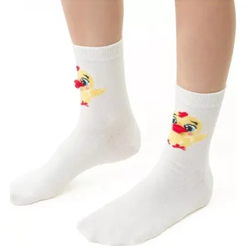 Dívčí oblečení Steven ponožky art.014 Happy Ester 26-34 ecru 29-31