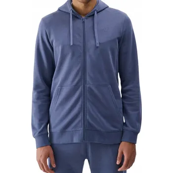 Pánská mikina Mikina 4F tepláková rozepínací s kapucí pánská vel. XXXL