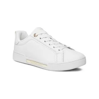 Dámská móda Tommy Hilfiger Sneakersy Chique Court Sneaker FW0FW07634 Bílá 38