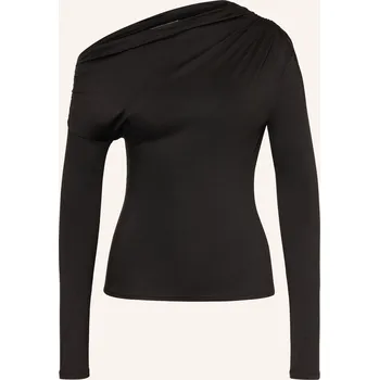 Dámské tričko Patrizia Pepe Dámské Jednoramenné Tričko Maglia, černá, 36