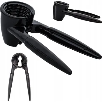 Louskáček Černý z nerezové oceli Louskáček na ořechy