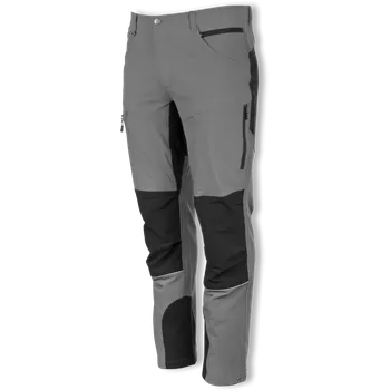 Pánská móda BENNON Kalhoty BNN FOBOS do pasu, strečovové, outdoorové - AKCE! 0635130020/60 60 Šedá/černá