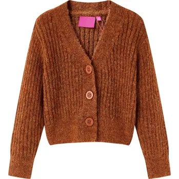 Chlapecké tričko Dětský pletený cardigan koňakový 92 - 8721012131187