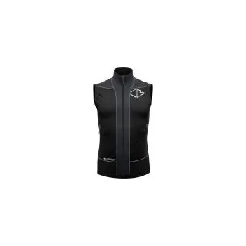 Pánská vesta Crazy Idea Vest Avenger Man black 22/23 XL; Černá vesta + DÁREK DLE VÝBĚRU!