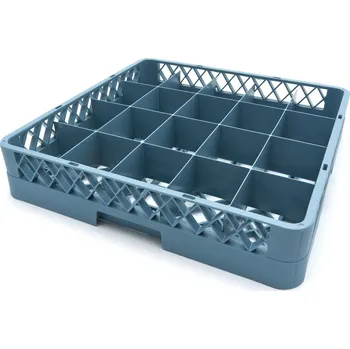 Příslušenství pro myčku Maxima Stojan na skleněné talíře do myčky nádobí - 50 x 50 cm - 20 přihrádek