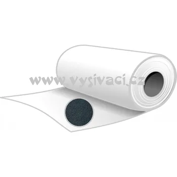 vysivaci.cz NOVOFIXIN N70č - pevný stříhací podkladový materiál pro vyšívání, gramáž 70g/m2, barva černá, šíře 80cm, DOPRODEJ ZBYTKU ROLE 8,7m název: Novofixin 70g černý, šířka: šířka 80cm, PM návin: DOPRODEJ ZBYTKU ROLE 8,7m*** SKLADEM 1 kus