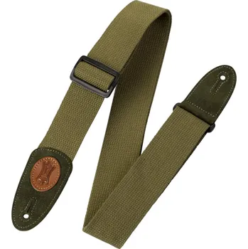 Hudební nástroj Levy's Signature Cotton Green Kytarový pás