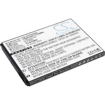 Baterie pro mobilní telefon Baterie Cameron Sino CS-TCP335SL, Li-Ion, 1500