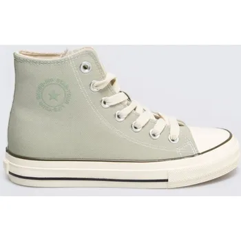 Dámská obuv BIG STAR DÁMSKÉ VYSOKÉ TENISKY PISTÁCIOVÉ RR274643 300 36