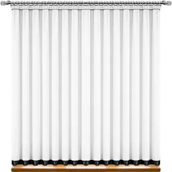 Fliying Hotová voálová záclona Helena černá 400x250 cm