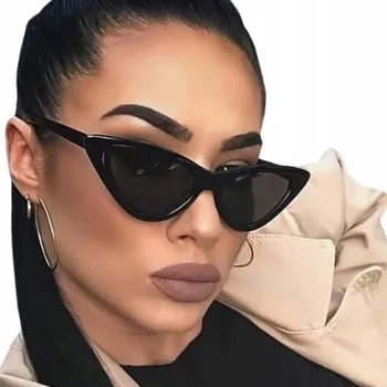 Sluneční brýle SLUNEČNÍ BRÝLE CAT EYE ČERNÉ KOČIČÍ OČI