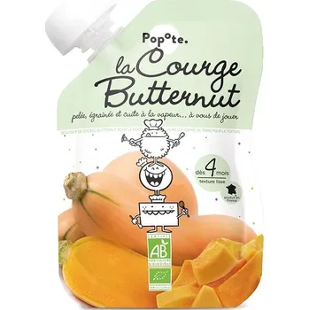 POPOTE BIO máslová dýně (ořešák) 120 g