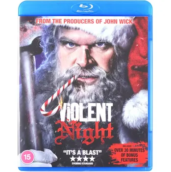 Violent Night Blu-ray disk