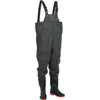 Rybářské oblečení Brodítka s botami tmavě zelená velikost 38 - 8721158379412