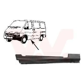 Prah karosérie Nástupní panel VAN WEZEL 1896103