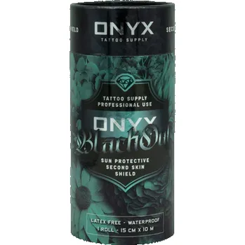 Náplast Onyx Tattoo Supply Onyx Black Out UV ochranná fólie Second Skin 15 cm x 10 m