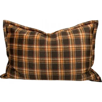 Polštář POVLEČENÍ NA POLŠTÁŘ 60X40 KOSTKOVANÉ DEKORATIVNÍ BOHO OBDÉLNÍKOVÉ