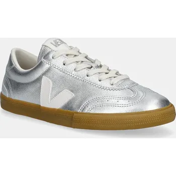 Pánská obuv Kožené tenisky Veja VOLLEY O.T. VO2021666A stříbrná SLV, EUR 41