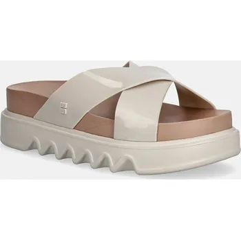 Dámské pantofle Pantofle Melissa MELISSA COZY CROSS PLATFORM AD M.38073.BU396 béžová 01X, EUR 38
