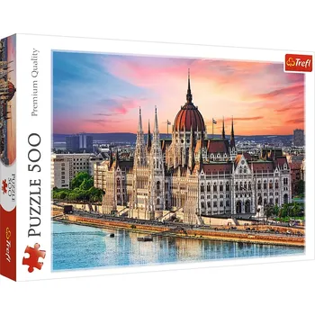 Puzzle Puzzle Trefl 500 kusů Puzzle Budapešť , Maďarsko 500