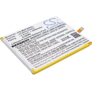 Baterie pro mobilní telefon Baterie Cameron Sino CS-MXF500SL, Li-Polymer, 2500